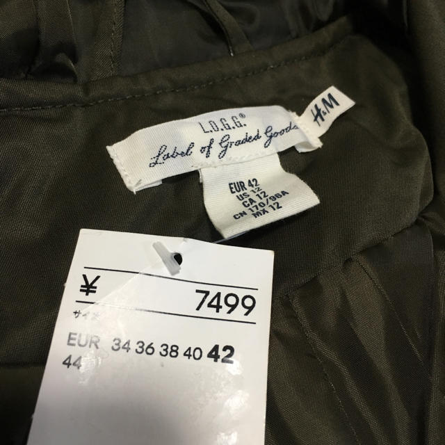 H&M(エイチアンドエム)の【新品未使用】H &M   モッズコート レディースのジャケット/アウター(モッズコート)の商品写真