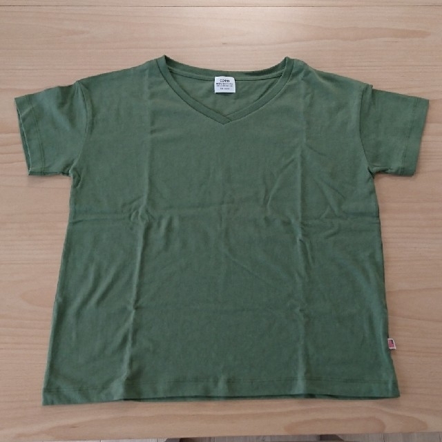 coen(コーエン)の【coen】USAコットンVネックTシャツ レディースのトップス(Tシャツ(半袖/袖なし))の商品写真