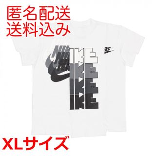 ナイキ(NIKE)のNIKE x sacai wmns tee White XL(Tシャツ(半袖/袖なし))