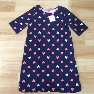 ジンボリー(GYMBOREE)の新品 12T ジンボリー ワンピース ハート 140 150(ワンピース)