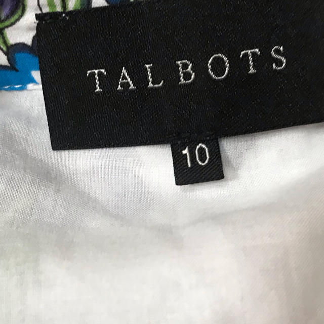 TALBOTS(タルボット)のタルボット ワンピース花柄 Lサイズ レディースのワンピース(ひざ丈ワンピース)の商品写真