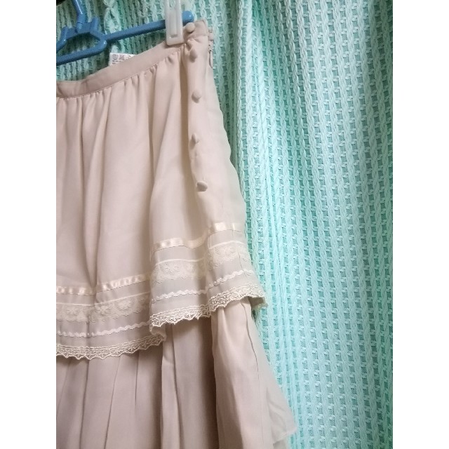 tasse tasse(タスタス)のtassetasse　シフォンスカート レディースのスカート(ひざ丈スカート)の商品写真