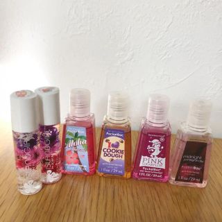 バスアンドボディーワークス(Bath & Body Works)のハワイで購入▽リップグロス&ハンドジェルセット(リップグロス)