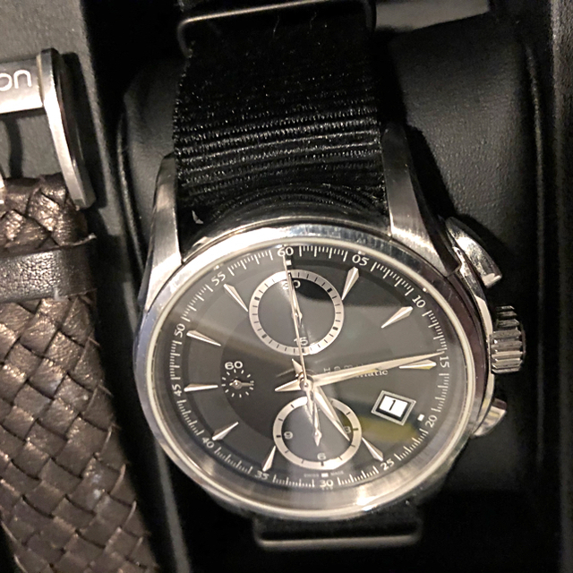 Hamilton(ハミルトン)のHamilton ジャズマスター オートクロノ メンズの時計(腕時計(デジタル))の商品写真