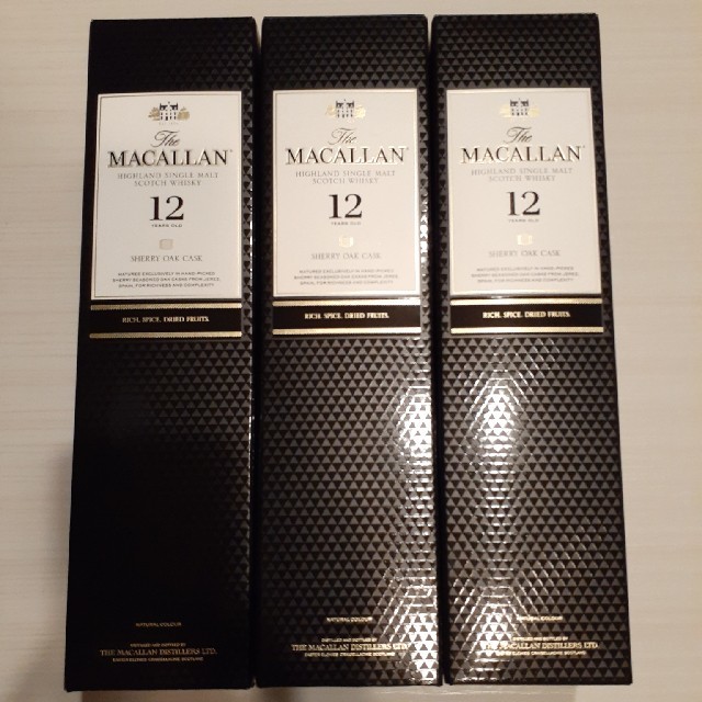 マッカラン 12年 700ml 3本セット