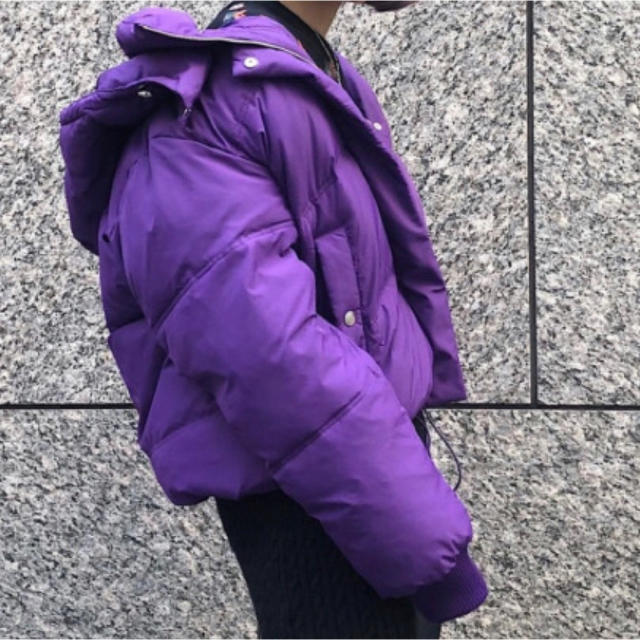 PAGEBOY 紫 ダウンジャケット