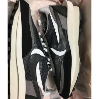 サカイ(sacai)のSNKRS sacai × NIKE LDWaffle BLACK 27.5cm(スニーカー)