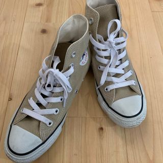 コンバース(CONVERSE)のコンバース オールスター ハイカット ベージュ(スニーカー)