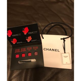 シャネル(CHANEL)のCHANEL口紅サンプル 2019(ノベルティグッズ)