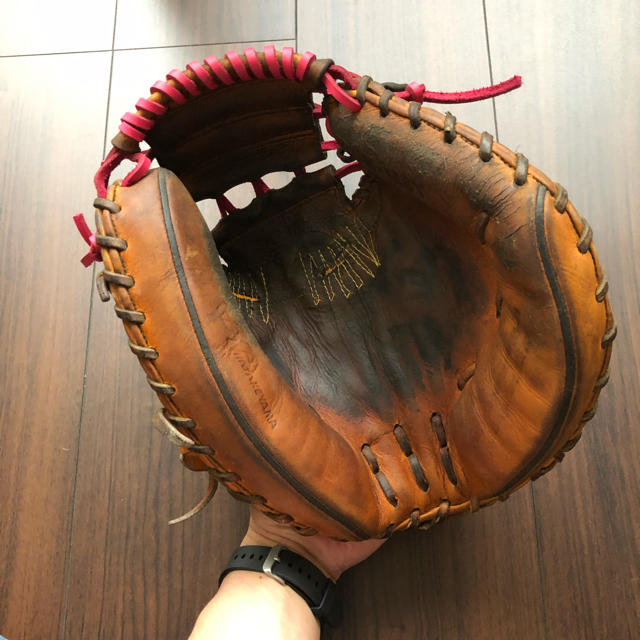 HATAKEYAMA(ハタケヤマ)のハタケヤマ硬式ミット スポーツ/アウトドアの野球(グローブ)の商品写真
