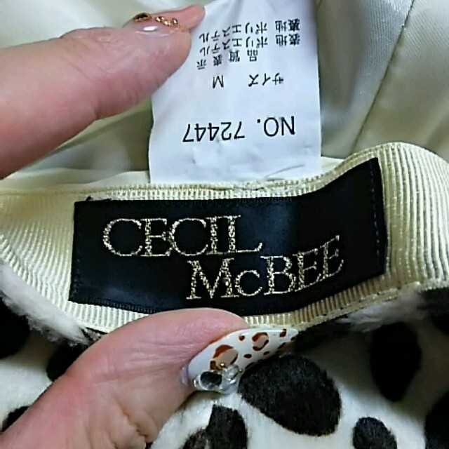 CECIL McBEE(セシルマクビー)のセシルマクビー　帽子 レディースの帽子(ハンチング/ベレー帽)の商品写真