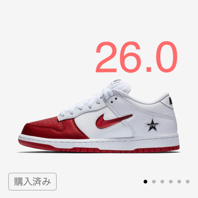 メンズSupreme®/Nike® SB Dunk Low