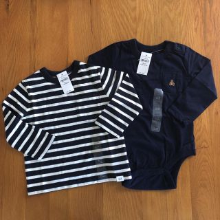 ベビーギャップ(babyGAP)のGAPロンパース&ロンTセット(ロンパース)