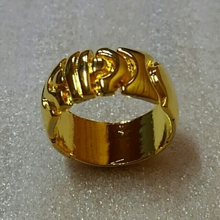 金色のファッションリング(リング(指輪))