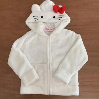 ハローキティ(ハローキティ)のキティちゃん モコモコパーカー(ジャケット/上着)