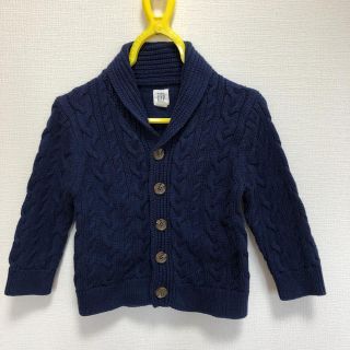 ベビーギャップ(babyGAP)の（再値下げ）babyGAP カーディガン コットン生地(カーディガン)