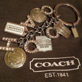 コーチ(COACH)のうさこさま専用ページ♡ COACH キーホルダー チャーム(キーホルダー)