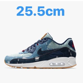 ナイキ(NIKE)のNike Levi’s Nike by you airmax 90 25.5cm(スニーカー)