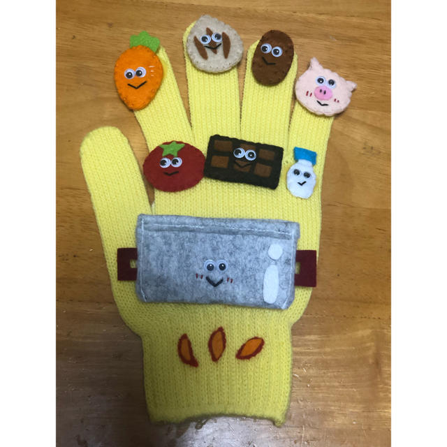 手袋シアター キッズ/ベビー/マタニティのおもちゃ(知育玩具)の商品写真