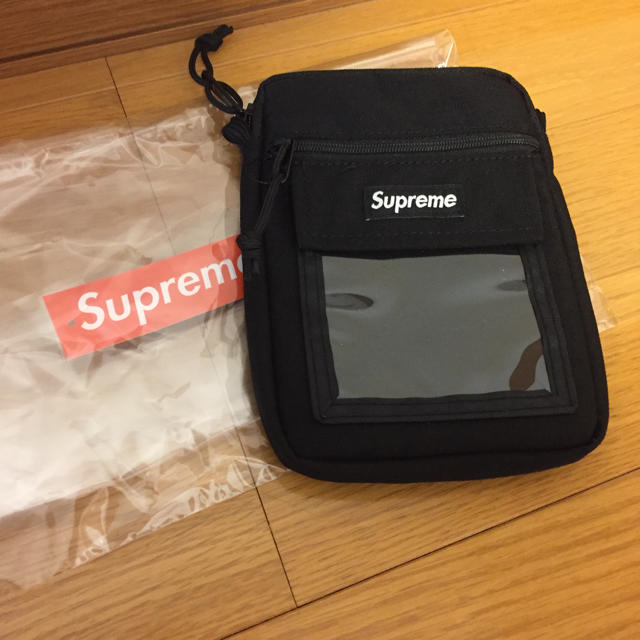 19ss Supreme Utility Pouch Black 黒 ポーチ メンズのバッグ(ウエストポーチ)の商品写真