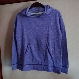 オールドネイビー(Old Navy)の☆OLD NAVY☆スウェットパーカー 長袖 裏毛 紺 ネイビー M(8)(Tシャツ/カットソー)