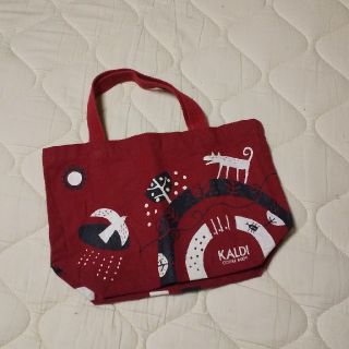 カルディ(KALDI)のKALDI　ミニトートバッグ(日用品/生活雑貨)