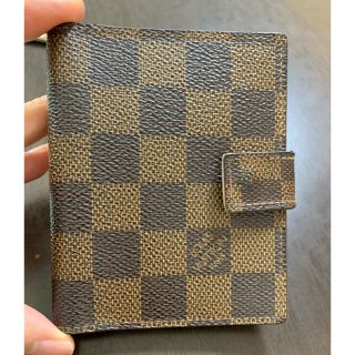 ルイヴィトン(LOUIS VUITTON)のヴィトン   手帳  ダミエ  私的刻印入り(その他)