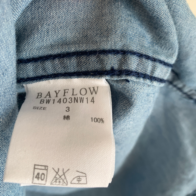 BAYFLOW(ベイフロー)のBAYFLOW シャツ レディースのトップス(シャツ/ブラウス(長袖/七分))の商品写真