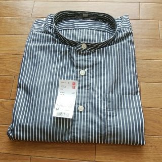 ユニクロ(UNIQLO)のスタンドカラーシャツ　長袖(シャツ)