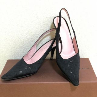 ルイヴィトン(LOUIS VUITTON)のLOUIS VUITTON ルイ ヴィトン パンプス ヒール 37 24cm位(ハイヒール/パンプス)