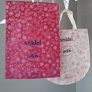 スナイデル(SNIDEL)のショップ袋(ショップ袋)