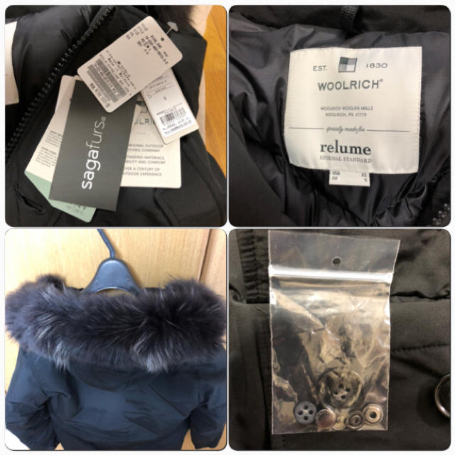 WOOLRICH(ウールリッチ)の2019AW 新品未使用！ 別注ウールリッチ アークティックパーカー 黒 S メンズのジャケット/アウター(ダウンジャケット)の商品写真