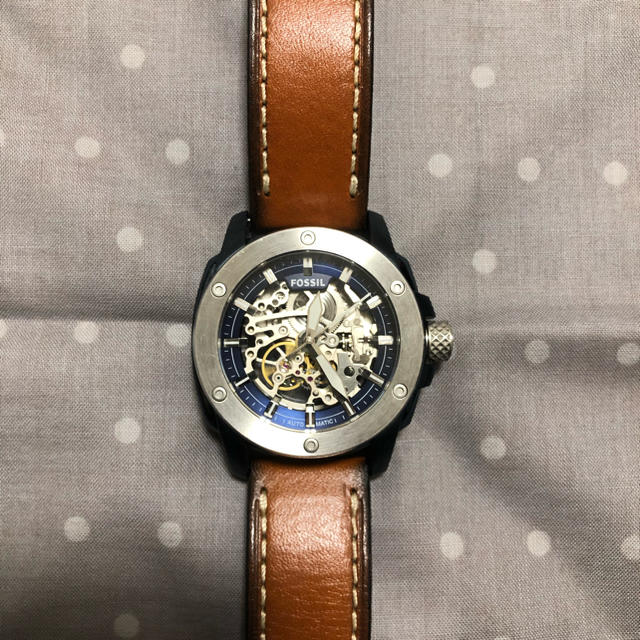 FOSSIL ME3135の通販 by TAKA's shop｜フォッシルならラクマ - FOSSIL 機械式腕時計 定番高品質