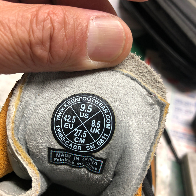 KEEN(キーン)のKEEN キーン メンズブーツ 27、5センチ箱無し メンズの靴/シューズ(スニーカー)の商品写真