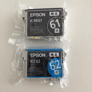 エプソン(EPSON)のエプソンインクカートリッジ61.62(PC周辺機器)