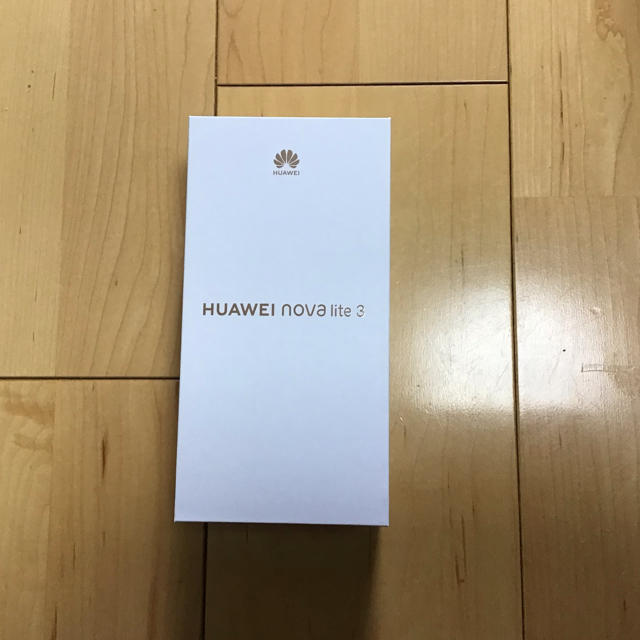 2台 新品未開封 送料込 SIMフリー HUAWEI nova lite 3