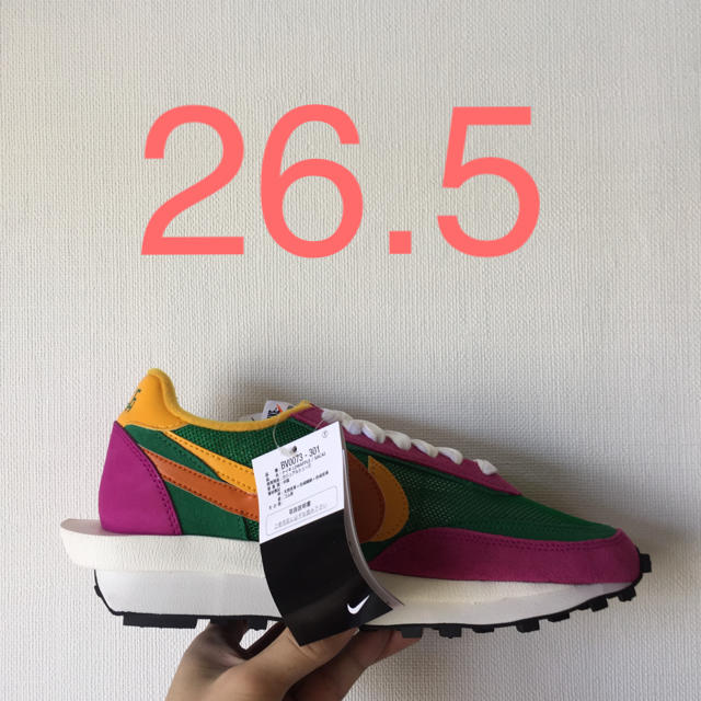 NIKE × sacai LDワッフル　ブラック　27.5cm