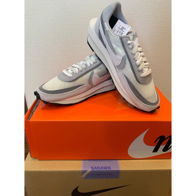 sacaiXNIKE LDWAFFLE WHITE新品 US9.5 27.5cm