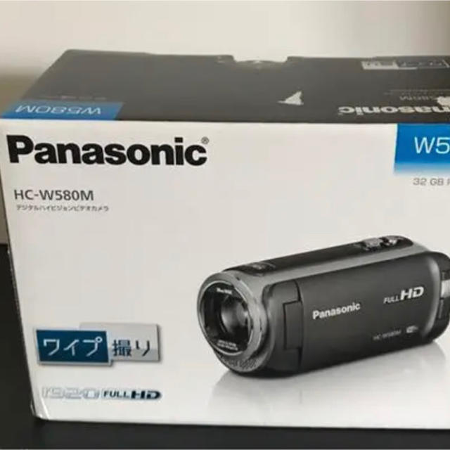 Panasonic(パナソニック)の【新品未使用】パナソニック HDビデオカメラ ピンク HC-W580M-P スマホ/家電/カメラのカメラ(ビデオカメラ)の商品写真