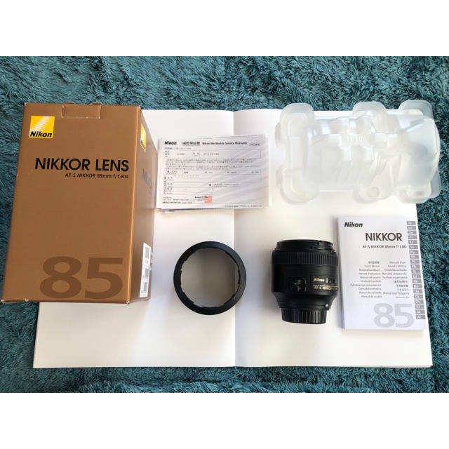 ニコン 単焦点レンズ nikkor 85mm 1・8 - レンズ(単焦点)