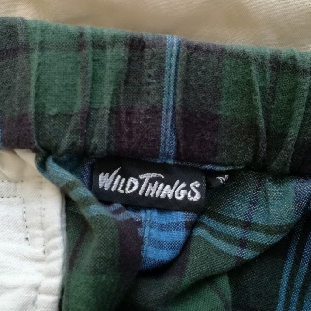 WILDTHINGS(ワイルドシングス)のWild things ショートパンツ　M メンズのパンツ(ショートパンツ)の商品写真