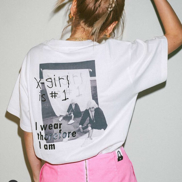 X-girl(エックスガール)のX girl Tシャツ レディースのトップス(Tシャツ(半袖/袖なし))の商品写真