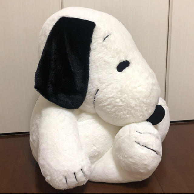 SNOOPY(スヌーピー)のPEANUTS スヌーピー HUGHUG ぬいぐるみ 2L エンタメ/ホビーのおもちゃ/ぬいぐるみ(ぬいぐるみ)の商品写真