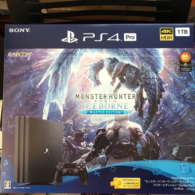 PS4 Pro モンスターハンター アイスボーン  Starter Pack