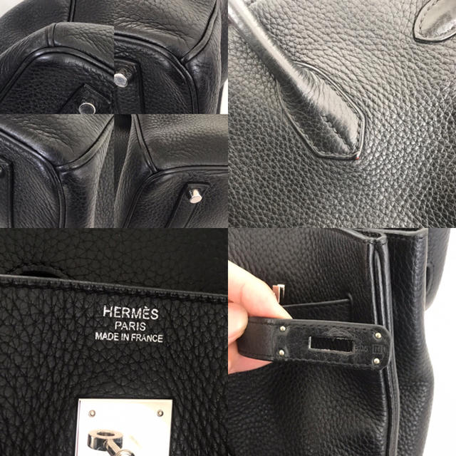 Hermes(エルメス)のエルメス バーキン35 トリヨンクレマンス  ブラック  レディースのバッグ(ハンドバッグ)の商品写真