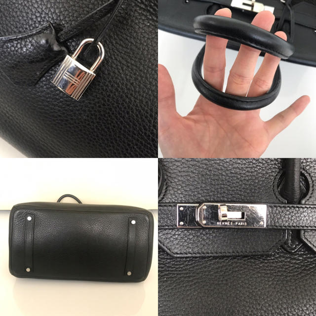 Hermes(エルメス)のエルメス バーキン35 トリヨンクレマンス  ブラック  レディースのバッグ(ハンドバッグ)の商品写真