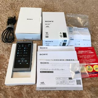 ウォークマン(WALKMAN)の美品！SONY WALKMAN NW-45 16GB(ポータブルプレーヤー)