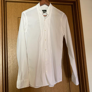 ザラ(ZARA)のmen'sシャツ ホワイト(シャツ)