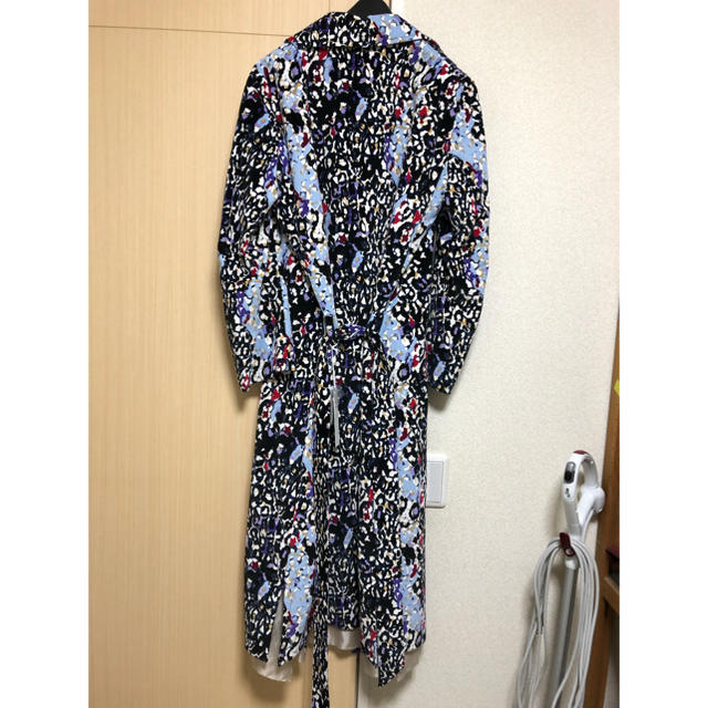 Yohji Yamamoto(ヨウジヤマモト)のSULVAM★19aw レオパード柄 ガウン コート メンズのジャケット/アウター(ステンカラーコート)の商品写真
