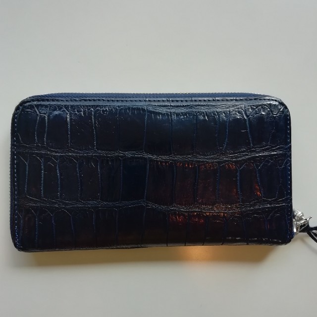 BRUNABOINNE(ブルーナボイン)のブルーナボイン　クロコロングウォレット メンズのファッション小物(長財布)の商品写真